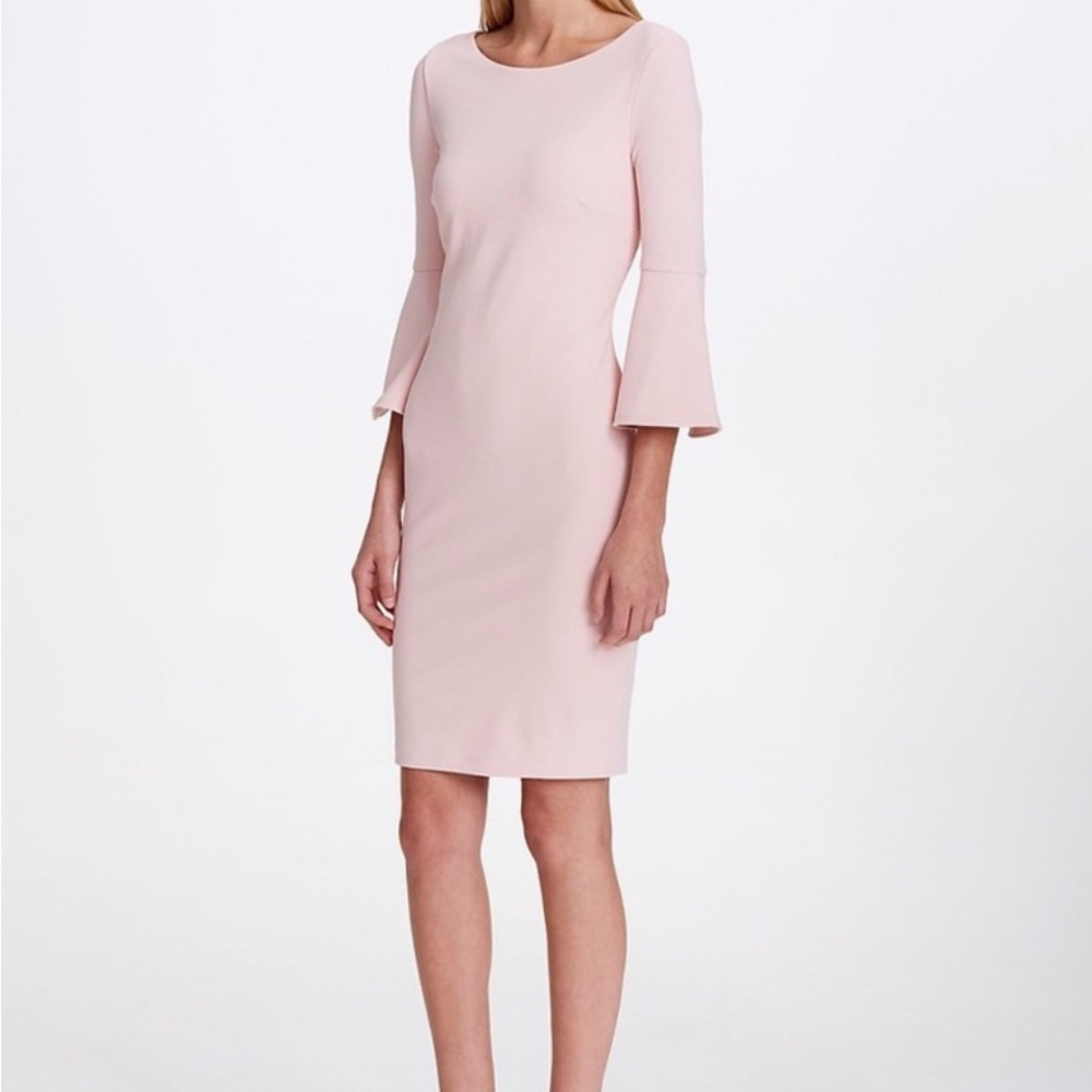 Calvin Klein Pink Long Sleeve Dress